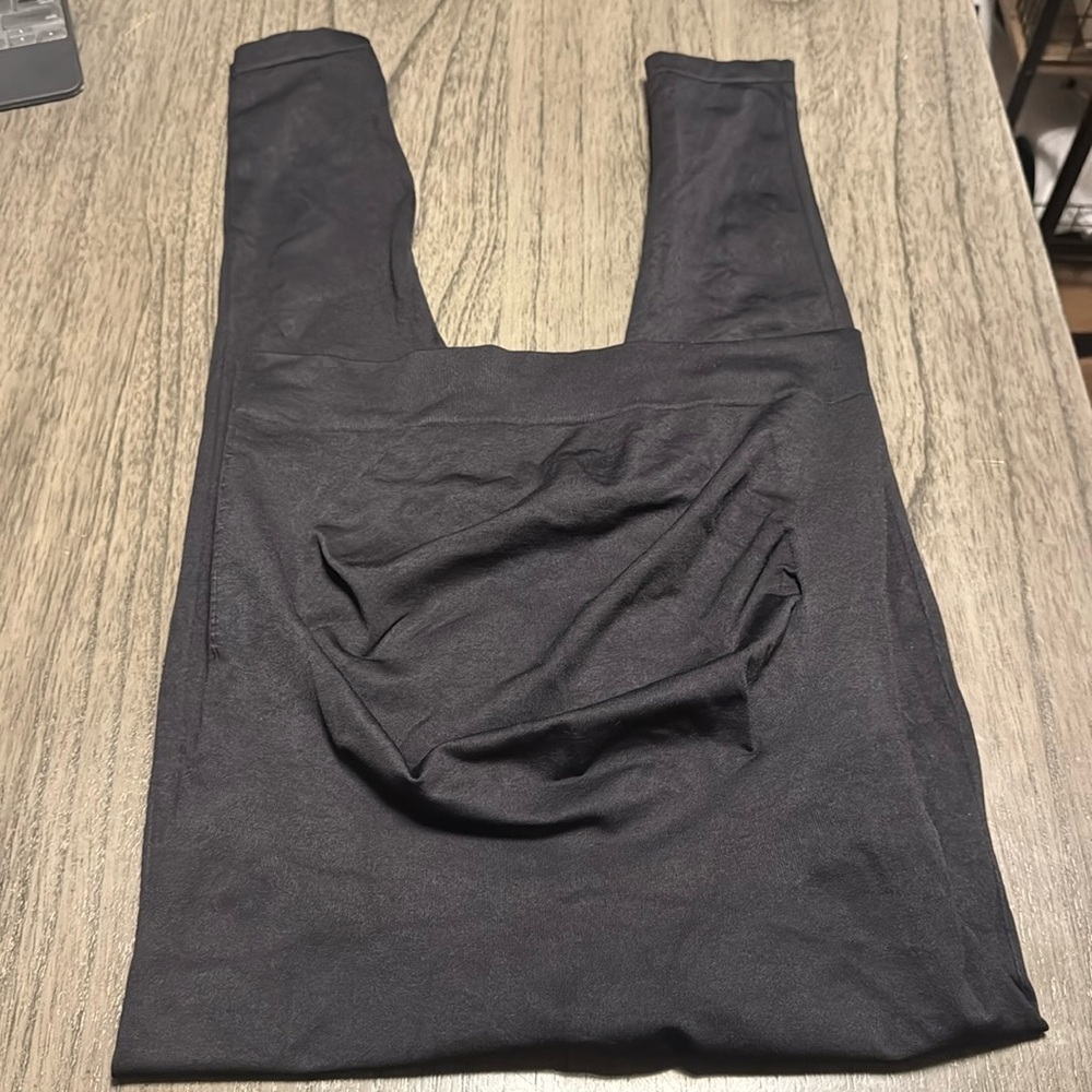 BLANQI large maternity leggings black EUC
